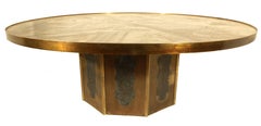 Chan Bronze Coffee Table by Philip & Kelvin LaVerne