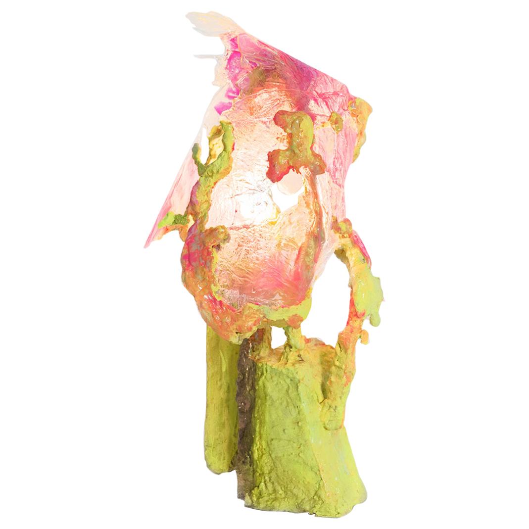 Lampada da tavolo contemporanea in resina acrilica della serie Stay di Chan Chiao Chun, 2021 in vendita