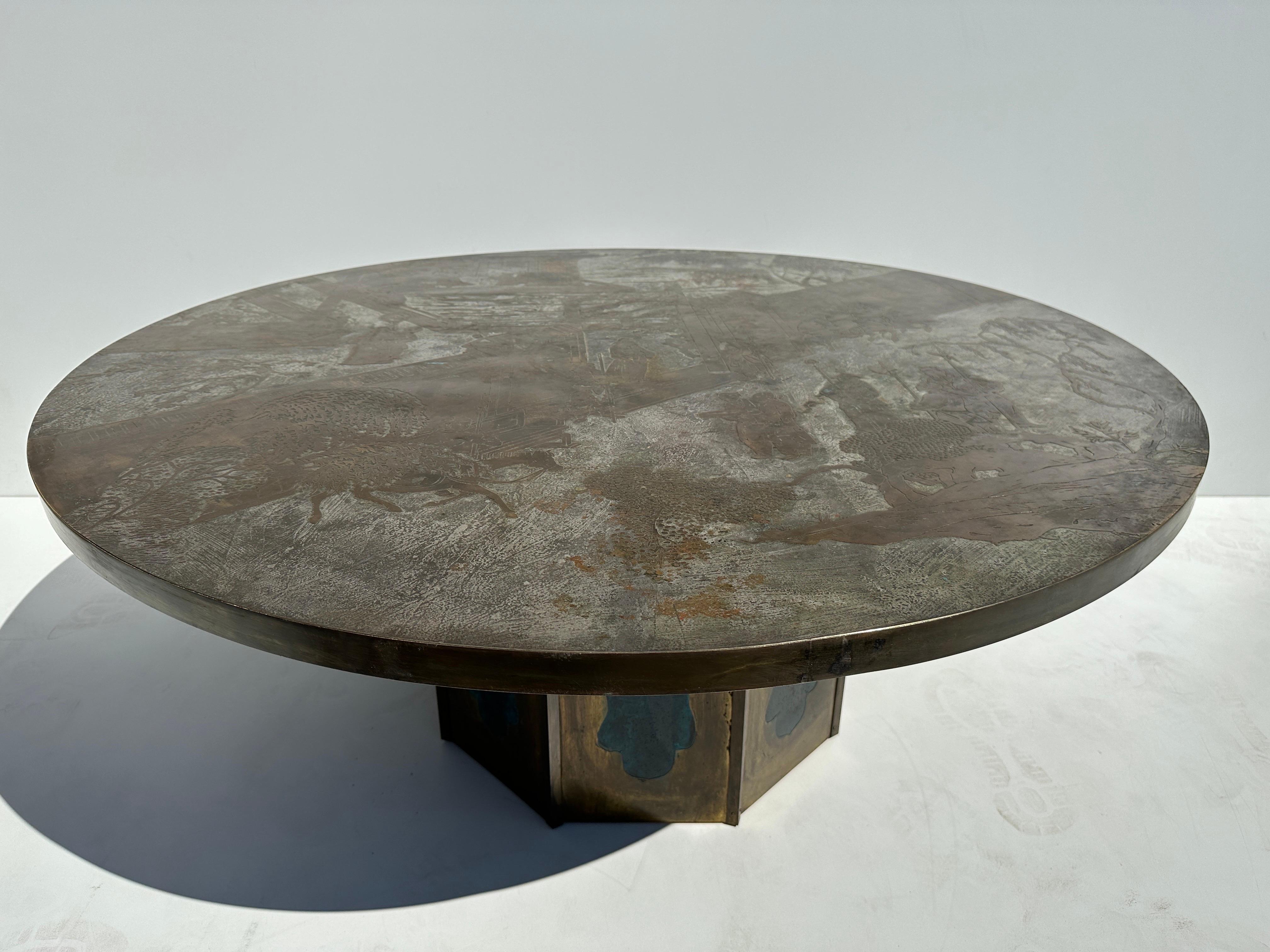 “Chan” Coffee Table by Philip and Kelvin LaVerne 6