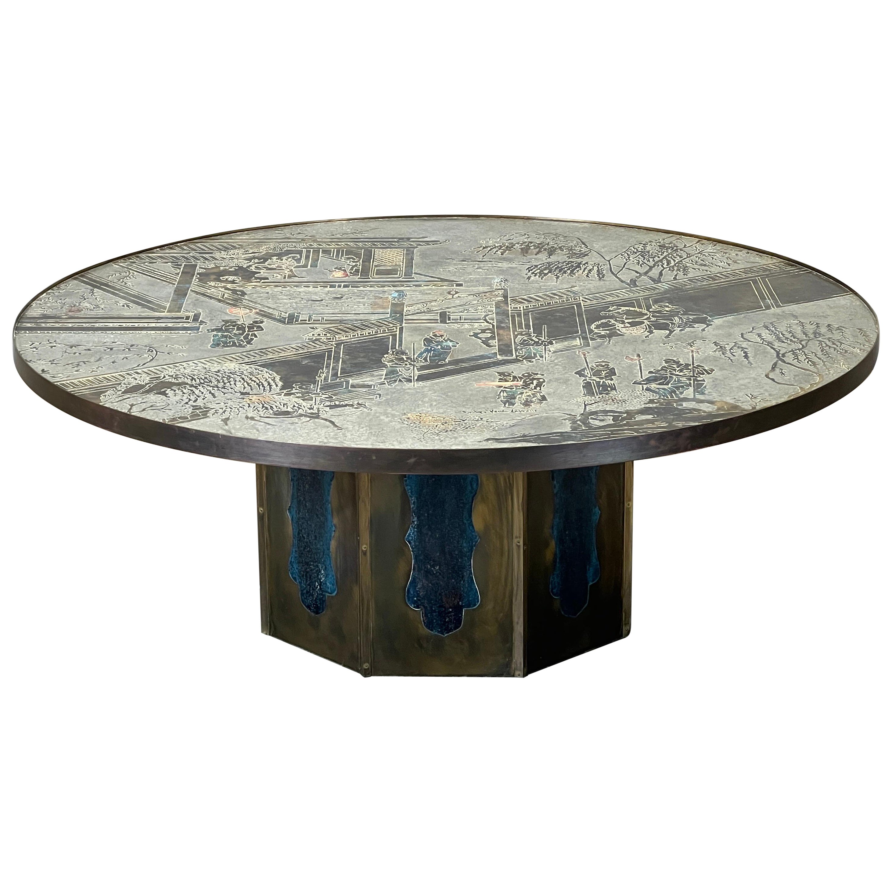 Chan Coffee Table by Philip and Kelvin Laverne