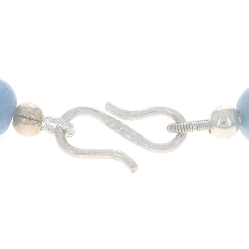 Donna Chan Luu Quartzite Agate Faceted Bead Necklace 26