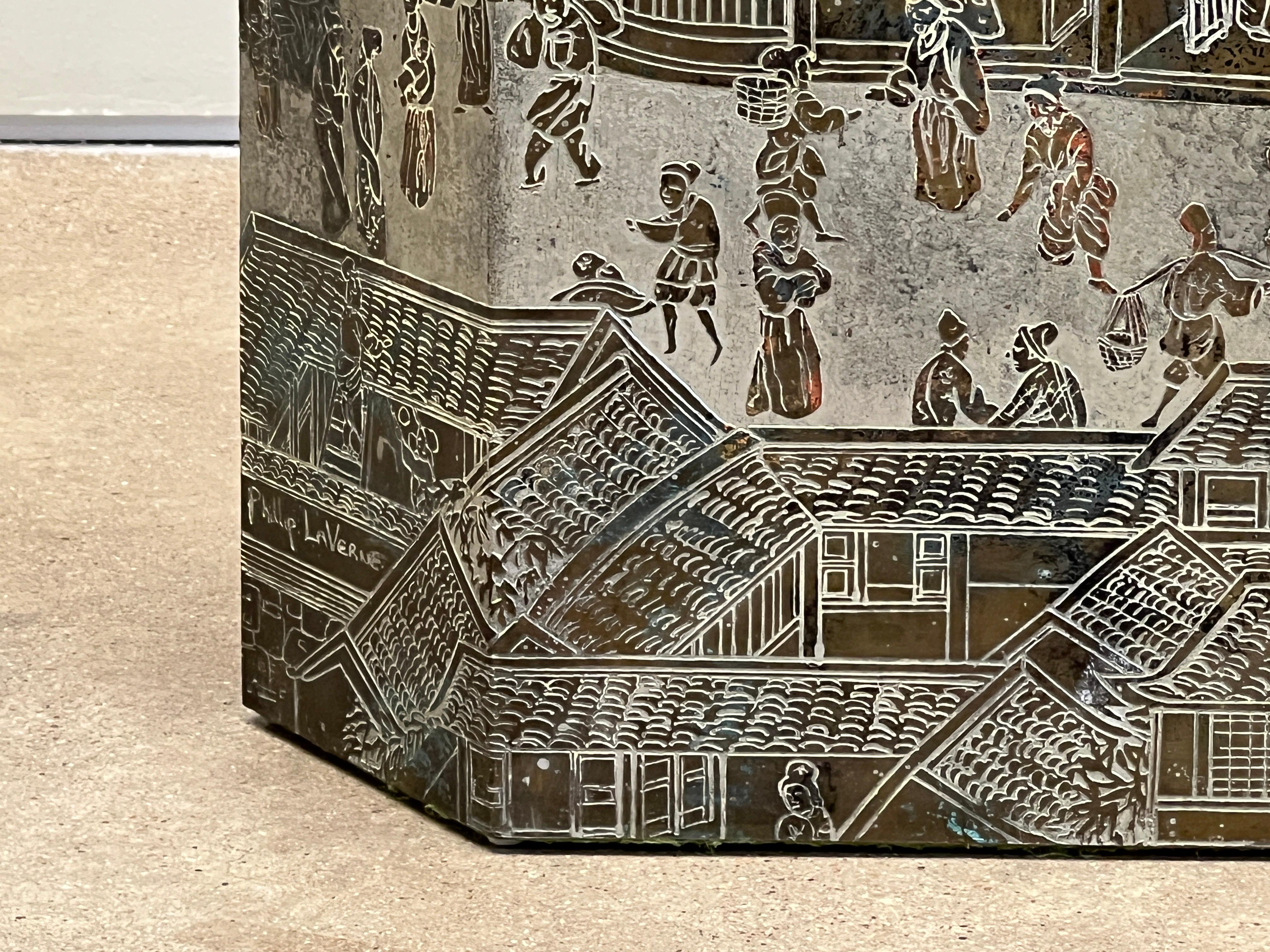 Chan Side Table by Philip and Kelvin LaVerne 5