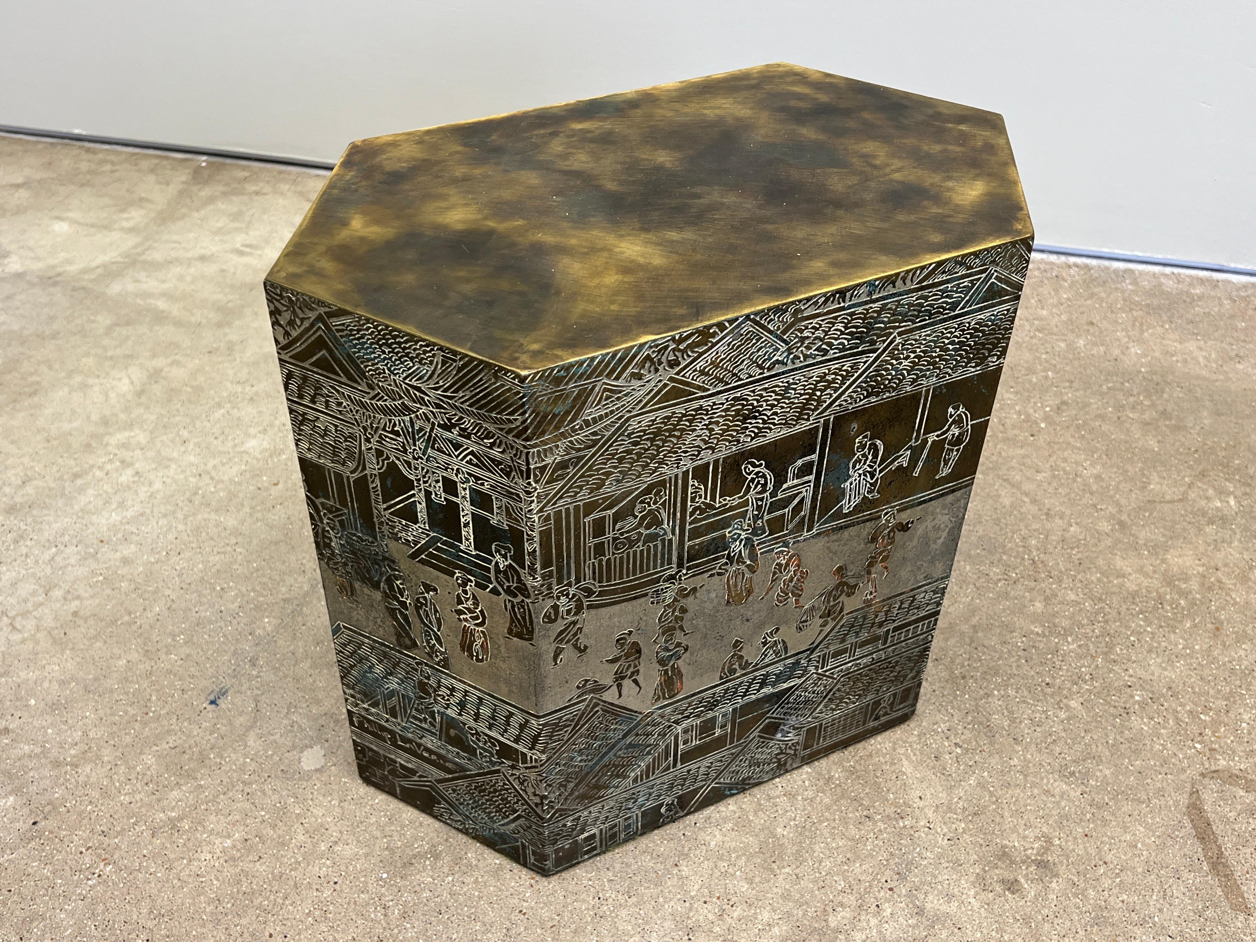 Chan Side Table by Philip and Kelvin LaVerne 8