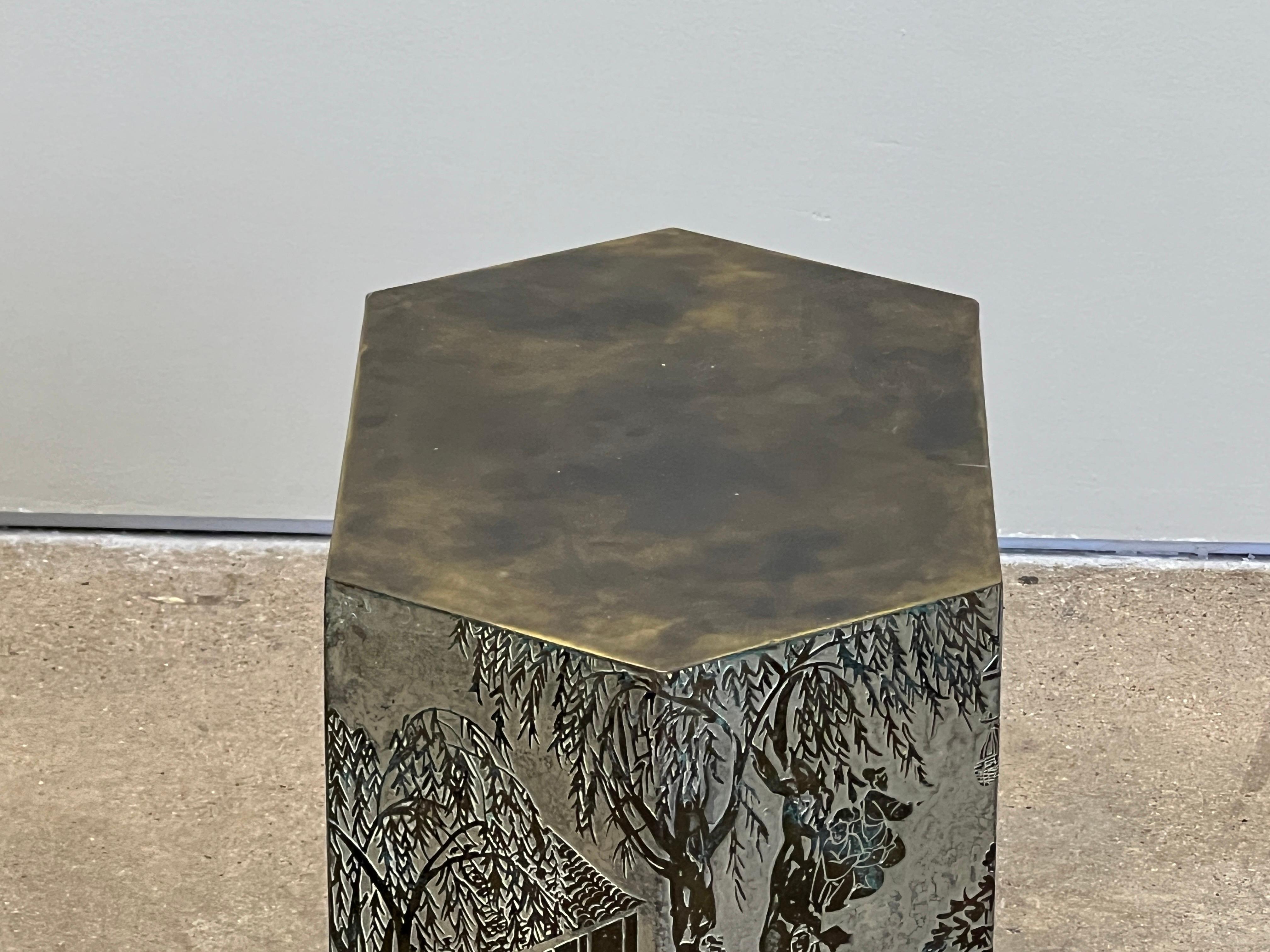 Chan Side Table by Philip and Kelvin LaVerne 4