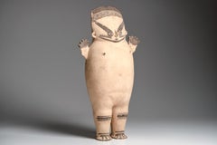 Chancay Large Standing Female Cuchimilco