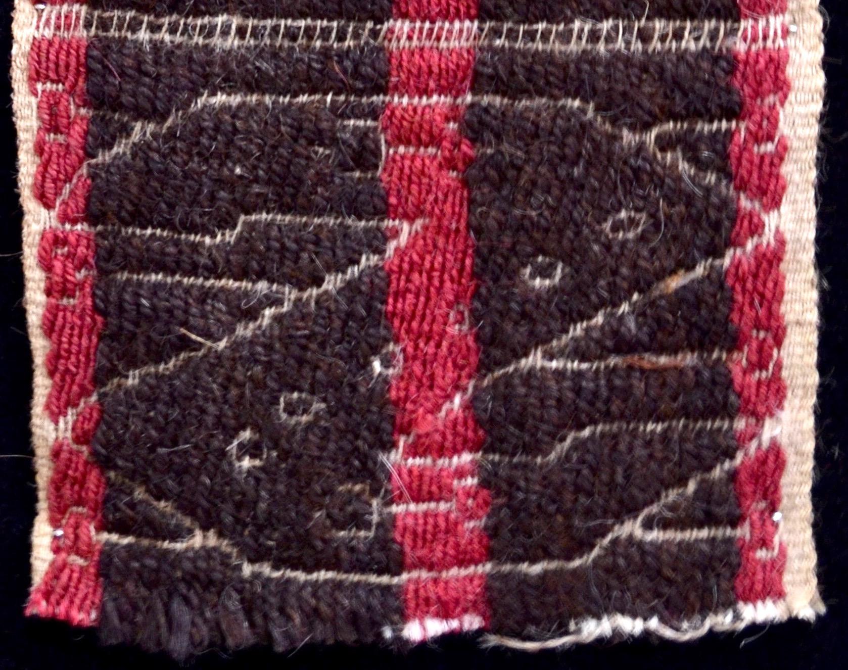 Hand-Woven Chancay Pre-Columbian Textile - Peru Ca. 1100-1400 AD- Ex Ferdinand Anton
