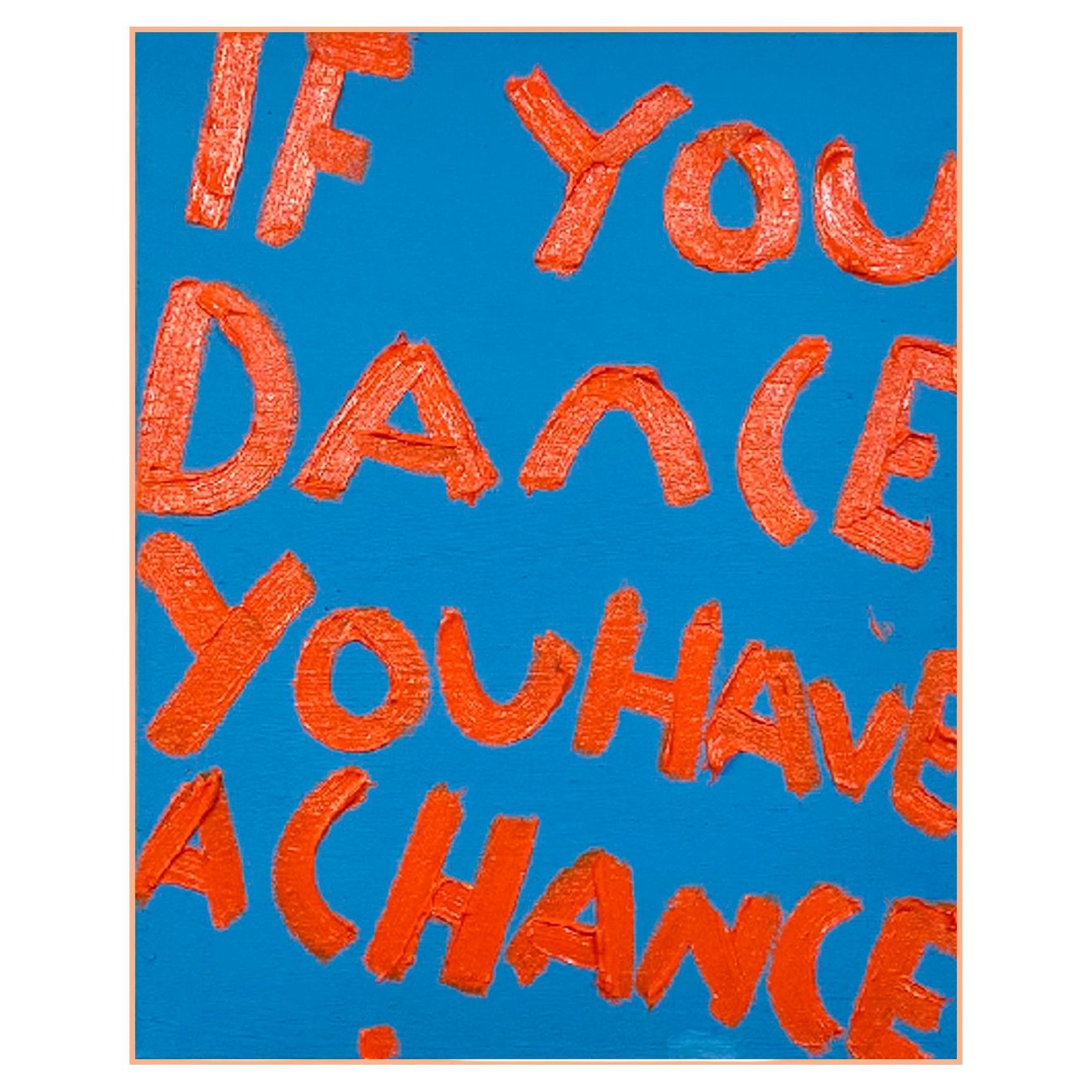 Chance and Dance, 2022, Eric Stefanski. Oil and Acrylic On Canvas For Sale