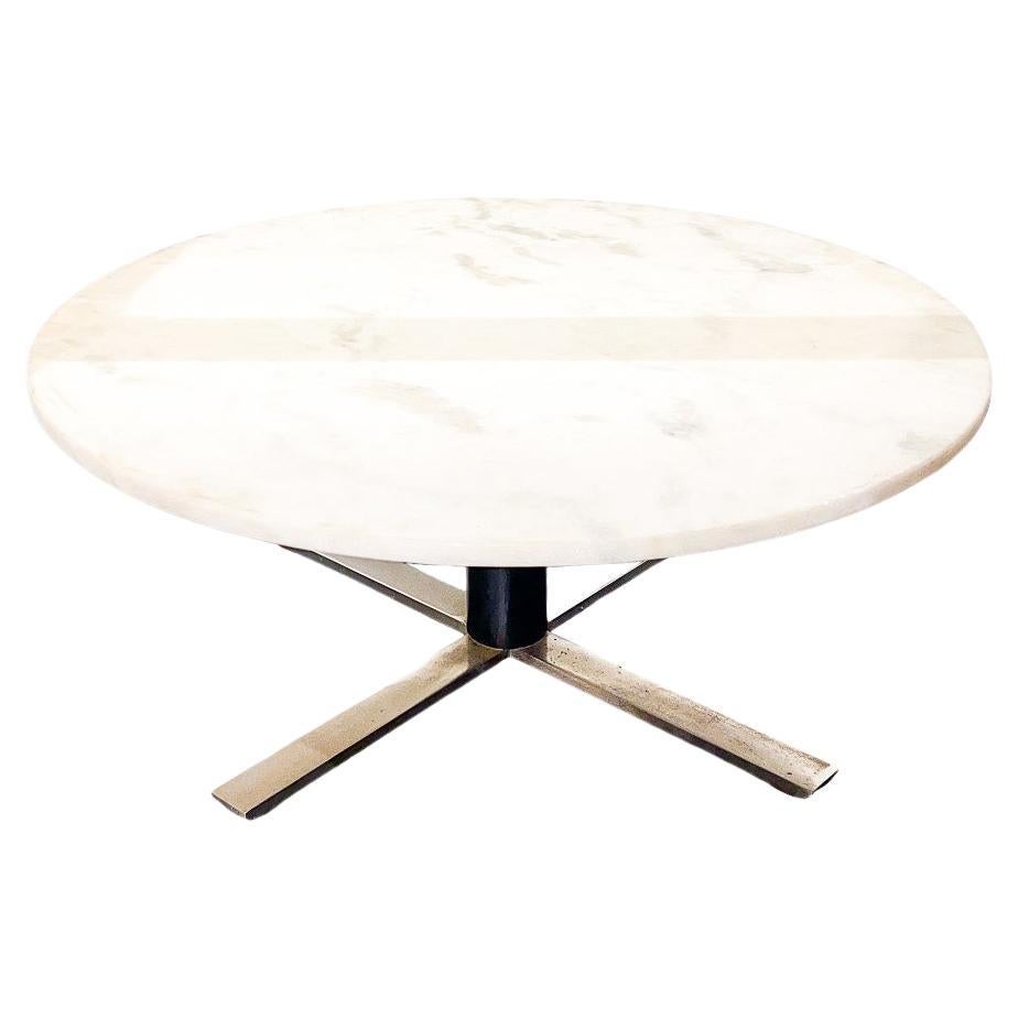 “Chancellor” Coffee Table with Marble Top by Jorge Zalszupin, c. 1960 For Sale