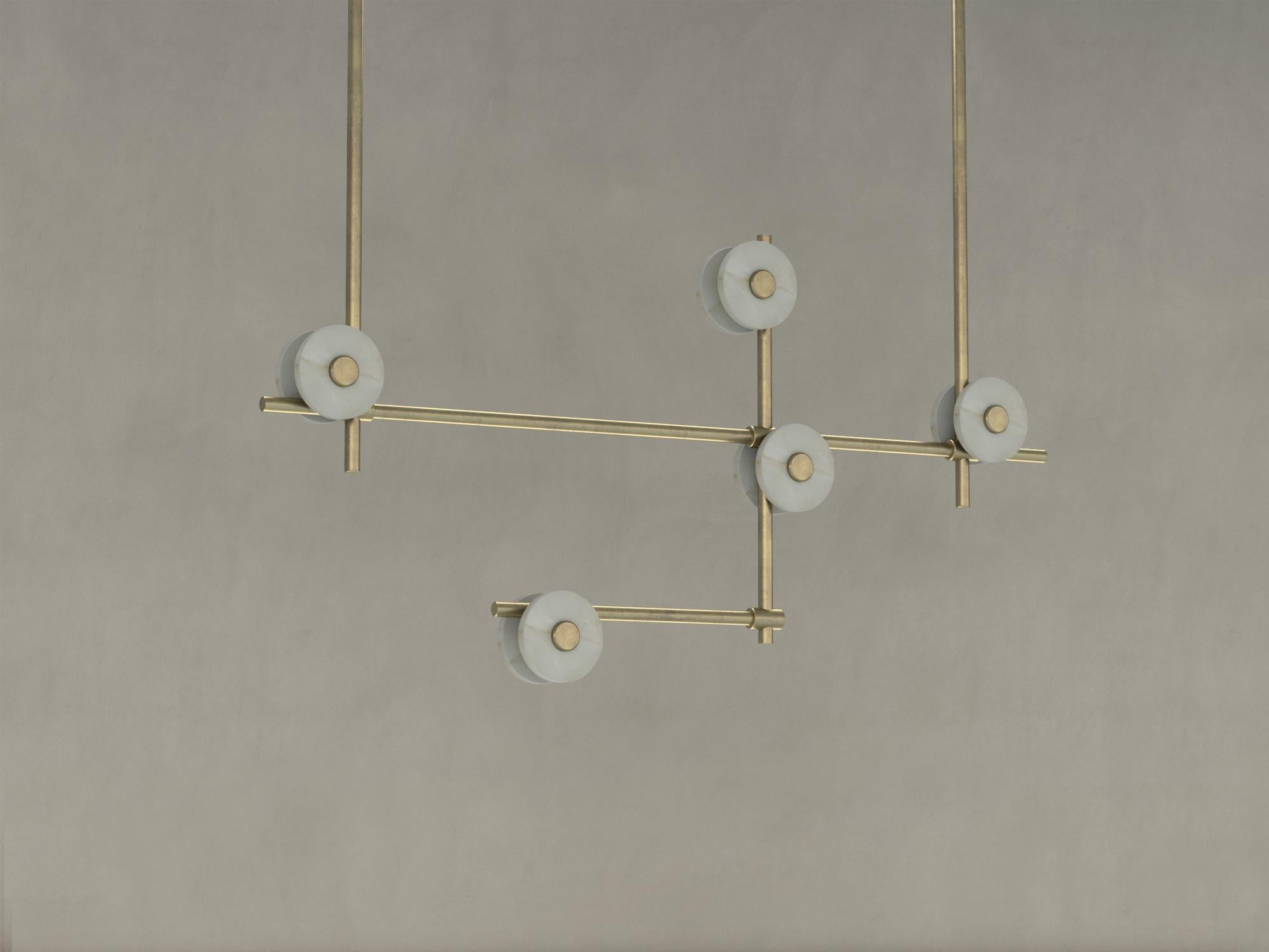 Contemporary Chandelier 1 For Sale