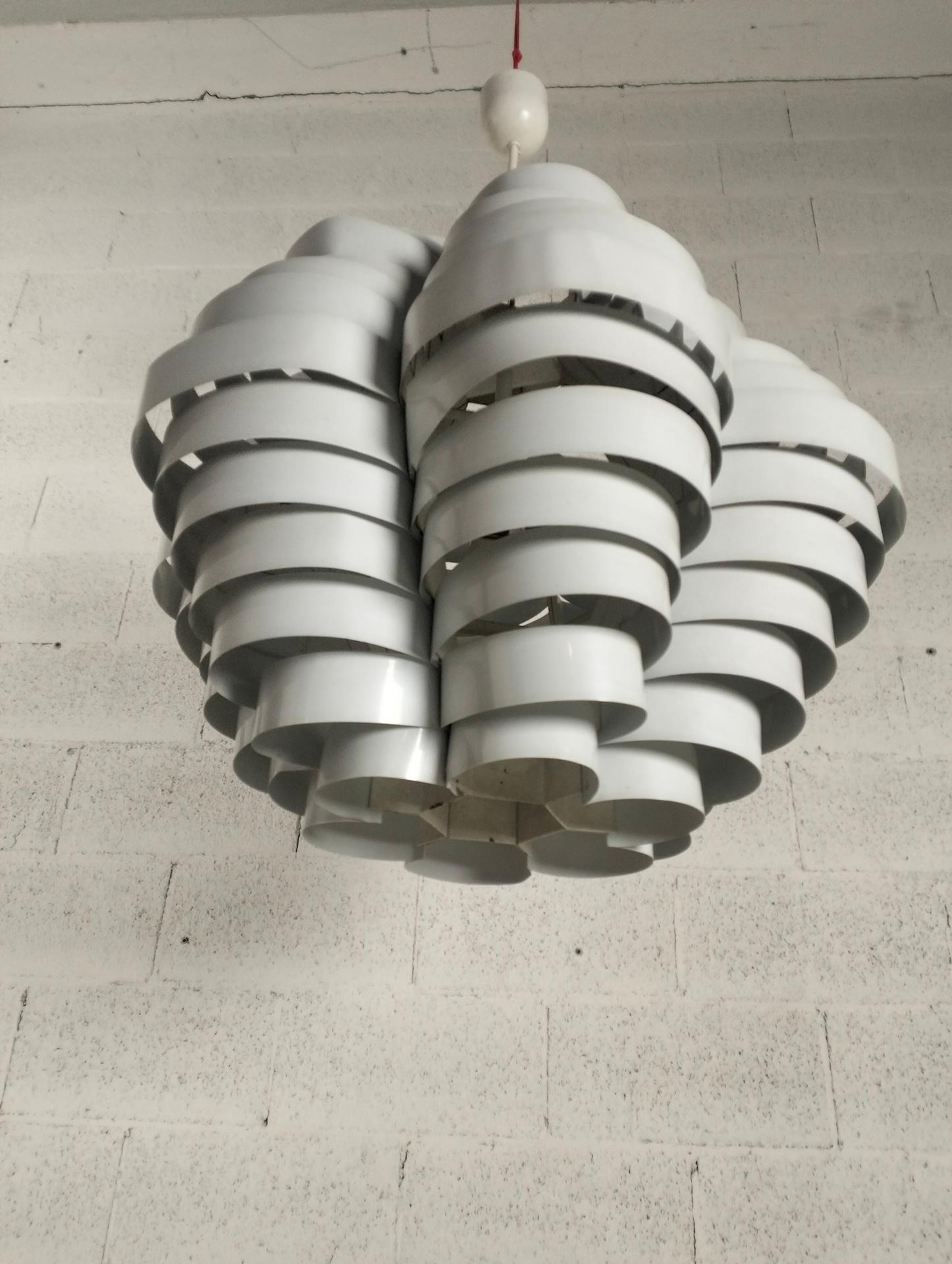 Late 20th Century Chandelier 1772 Tornado by Elio Martinelli for Martinelli Luce, 70s For Sale