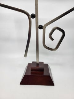 Chandelier 3 bras Garance Vallée X MONOPRIX, métal et bois France Série Limitée