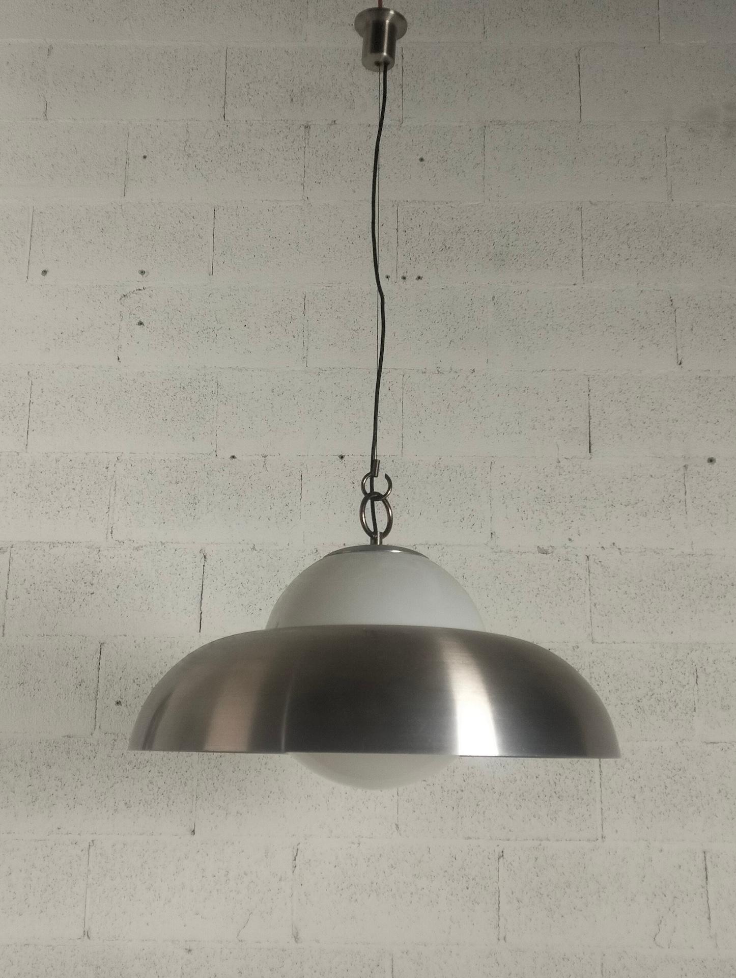 Mid-Century moderno Lampadario A288 di Sergio Asti per Candela, ITA anni '70 in vendita