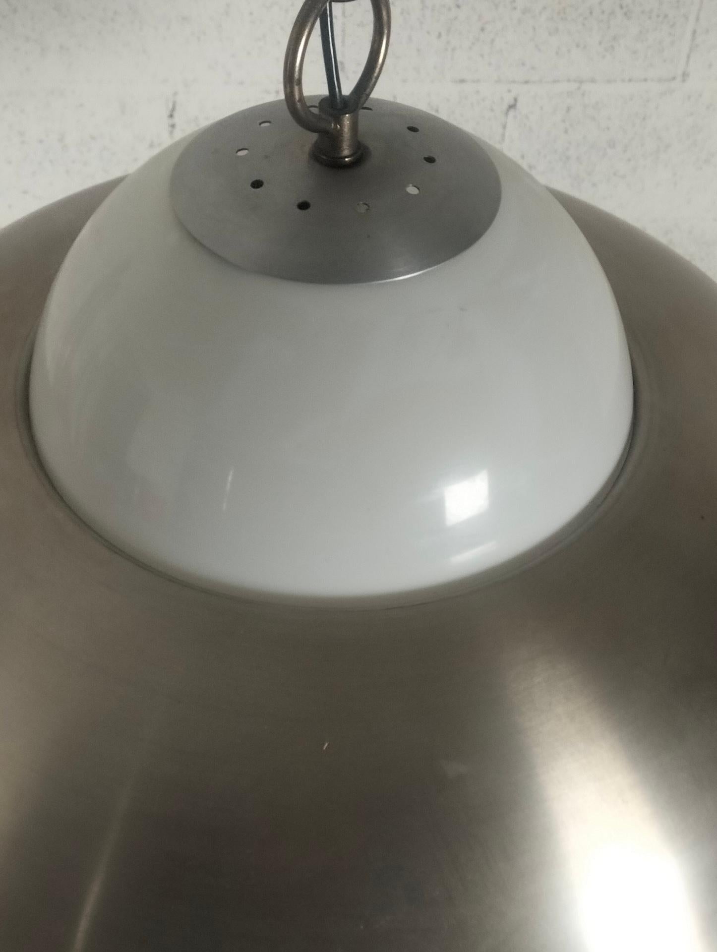 Metallo Lampadario A288 di Sergio Asti per Candela, ITA anni '70 in vendita