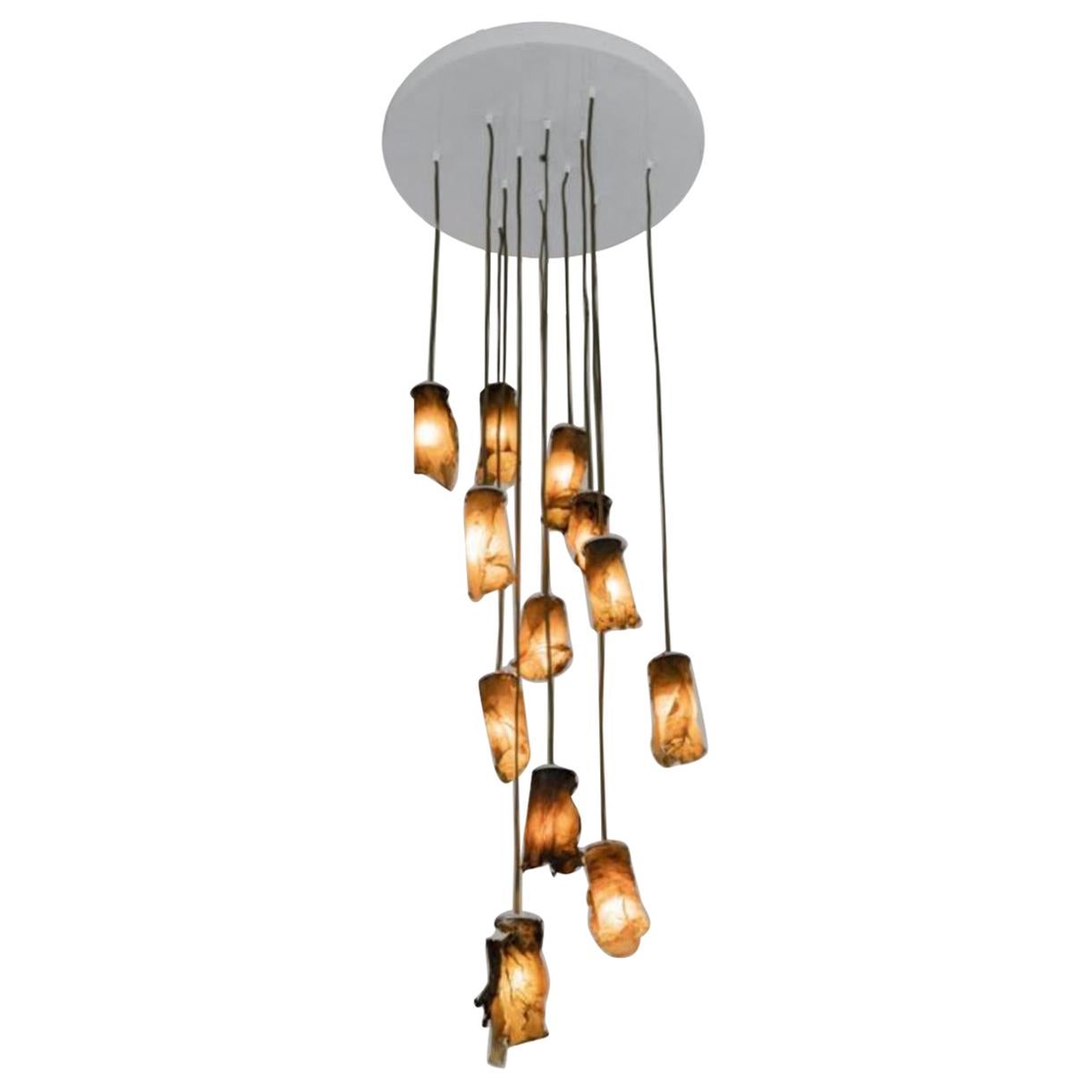 Lampadario "Alghe", Nina Edwards Anker