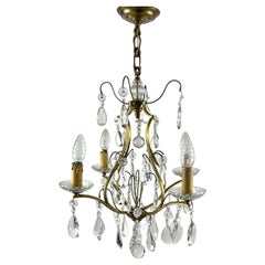 Chandelier Used French Lighting Baroque style Early 20th Century
