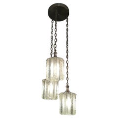 Lampadario Attrib. Max Ingrand, circa 1950