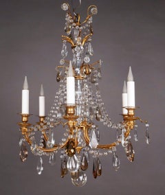 Chandelier "aux Têtes de Bélier" attr. to H. Vian, France, Circa 1890