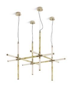 Chandelier available in many colours  Anti shatter glass champagne Chrome finish