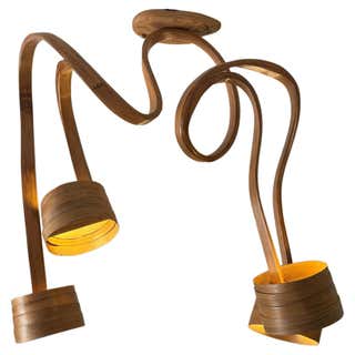 Form No. 1 by Raka Studio - Wood Sculpture, Bent Wood For Sale at 1stDibs