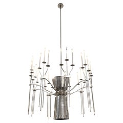 Lustre 27 Lights en laiton The Modernity