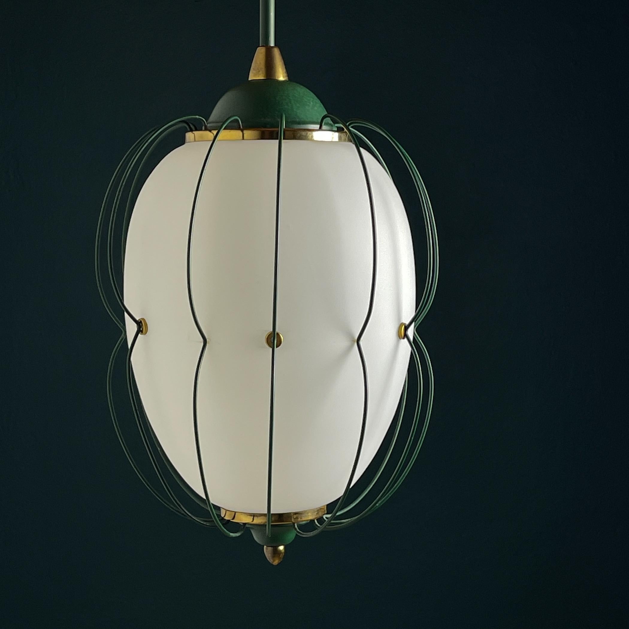 Lampadario di Angelo Lelii per Arredoluce, Italia 1958 in vendita 3