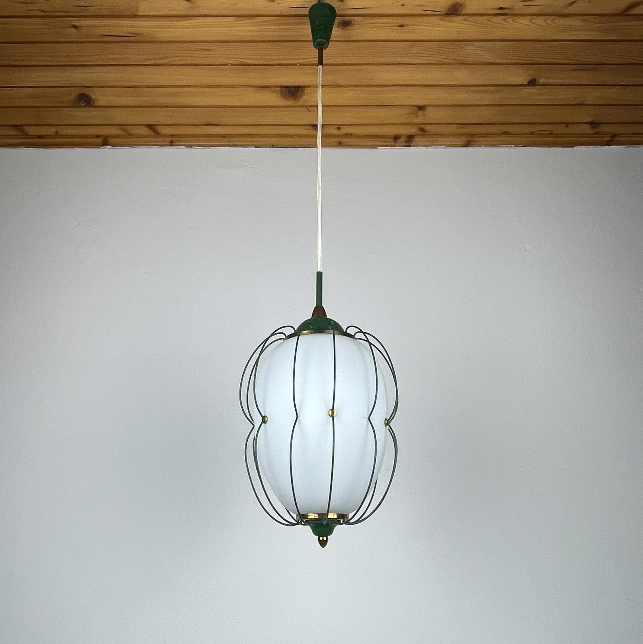 Lampadario di Angelo Lelii per Arredoluce, Italia 1958 in vendita 4