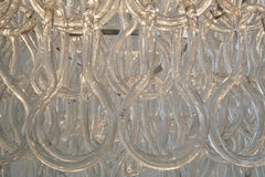 Lámpara de Angelo MANGIAROTTI para Vetreria VISTOSI, 1967