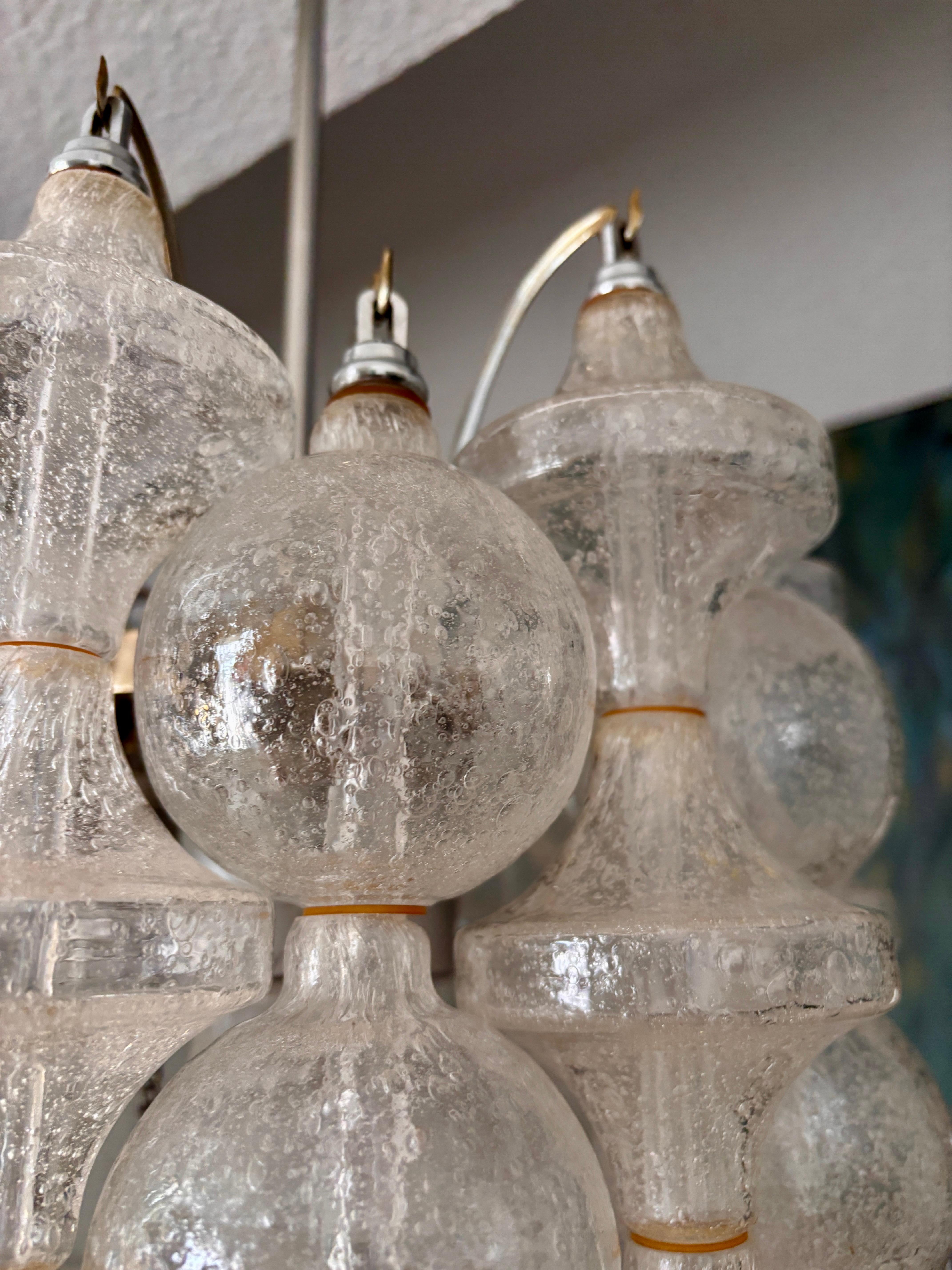 Lampadario di Archimede Seguso per Seguso 60s Italy in vendita 7