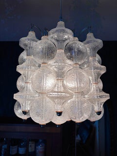 Chandelier by Archimede Seguso for Seguso 60s Italy