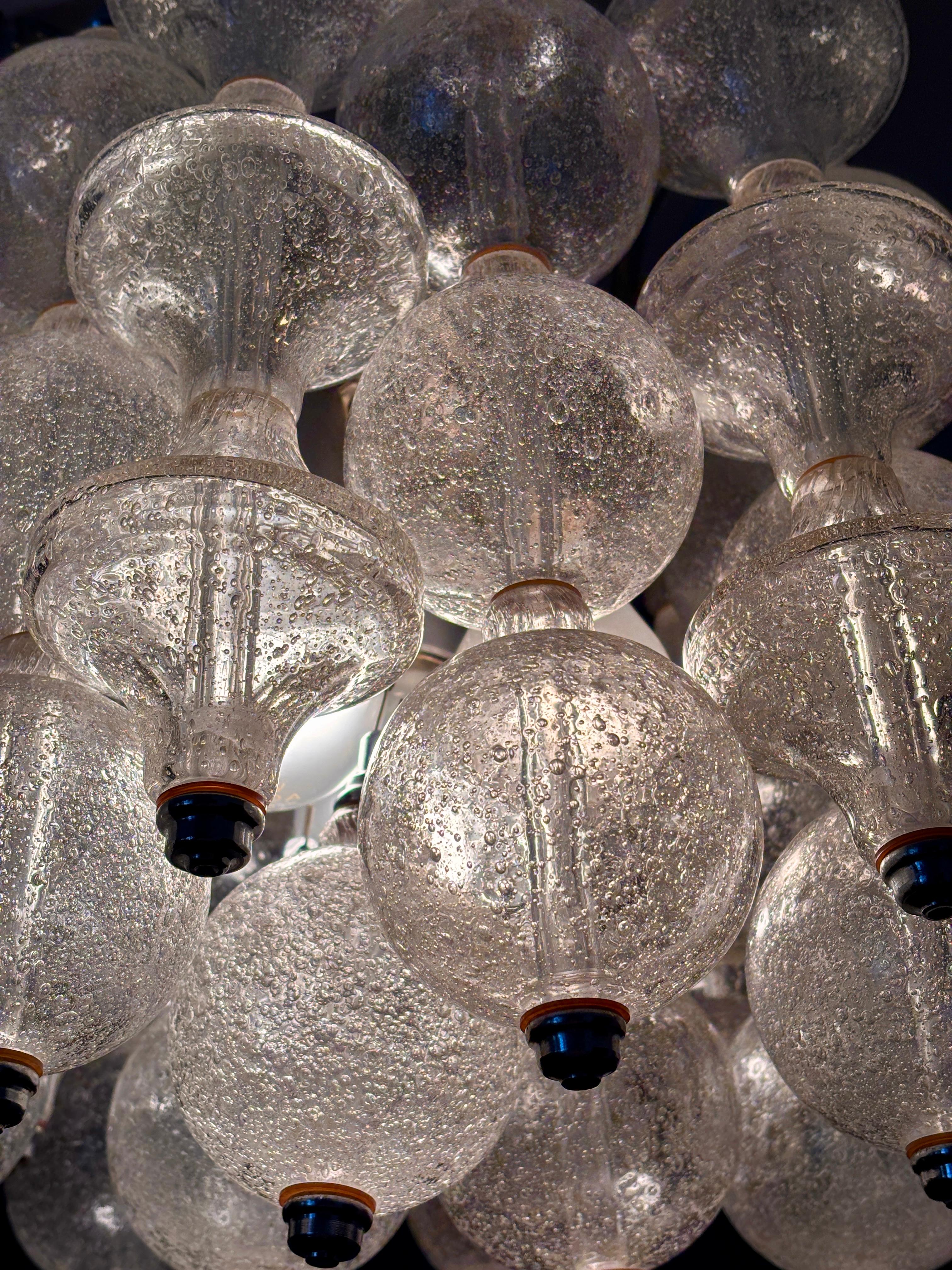 Lampadario di Archimede Seguso per Seguso 60s Italy in vendita 1
