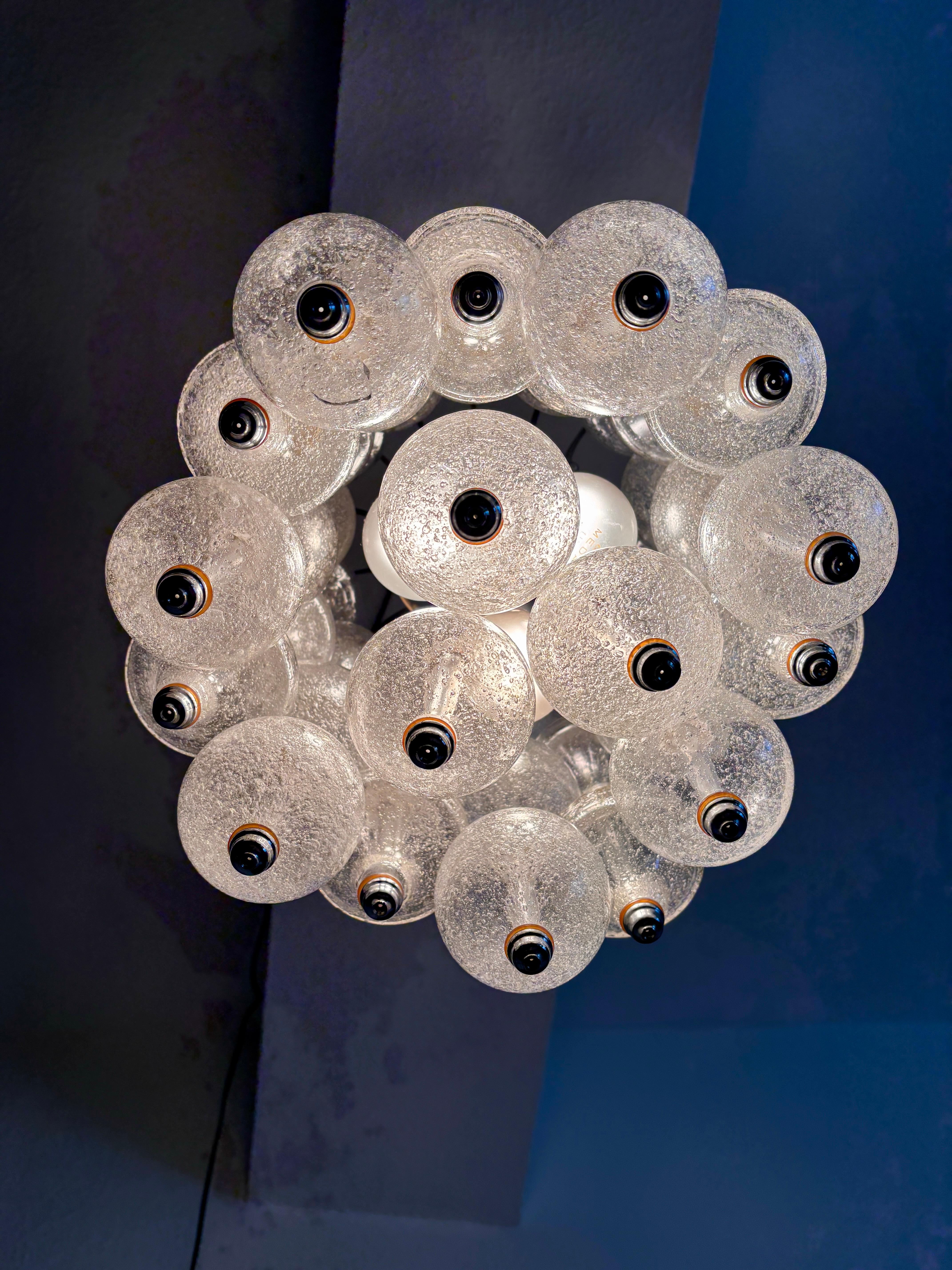 Lampadario di Archimede Seguso per Seguso 60s Italy in vendita 2