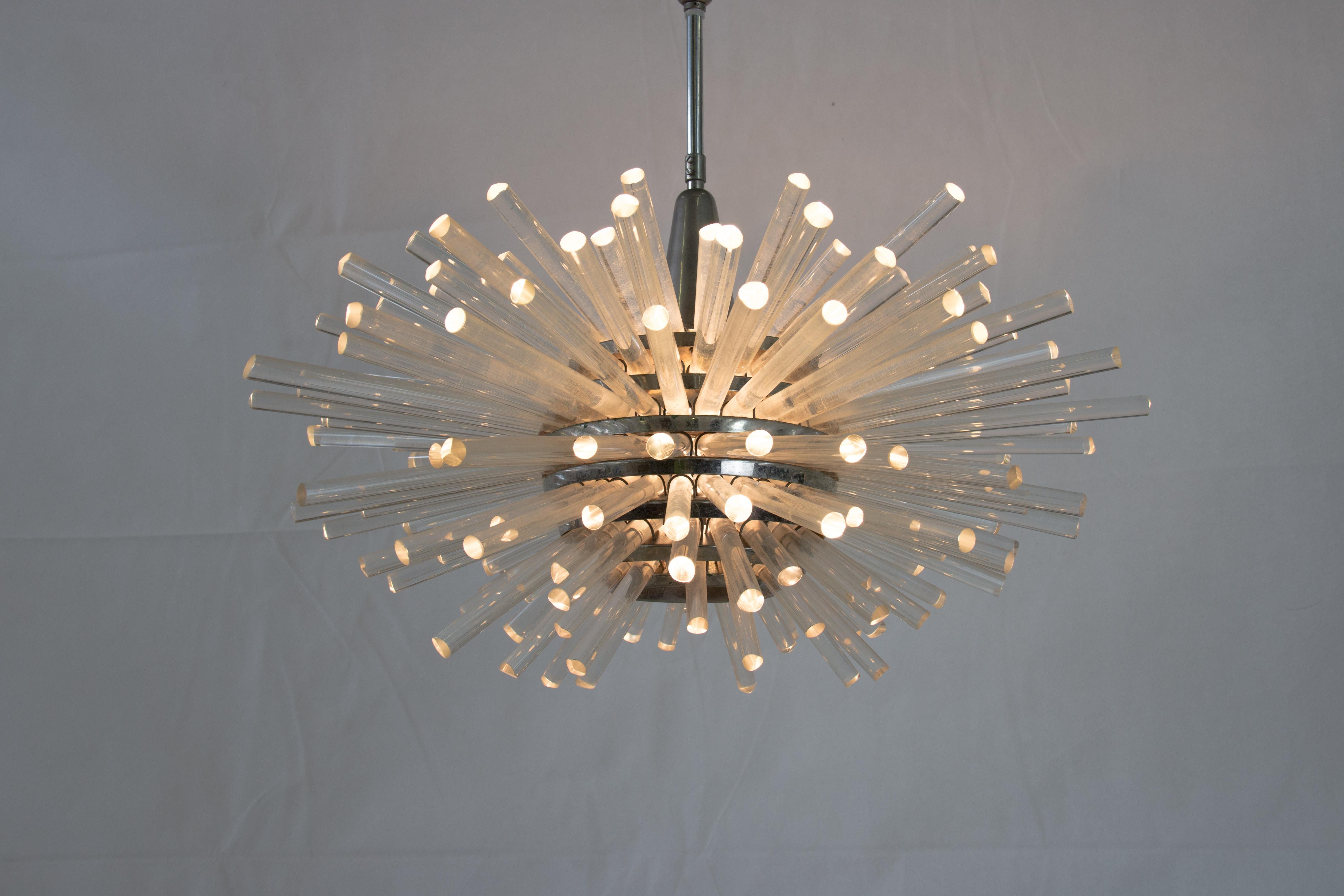 Austrian Chandelier by Bakolowits & Söhne For Sale