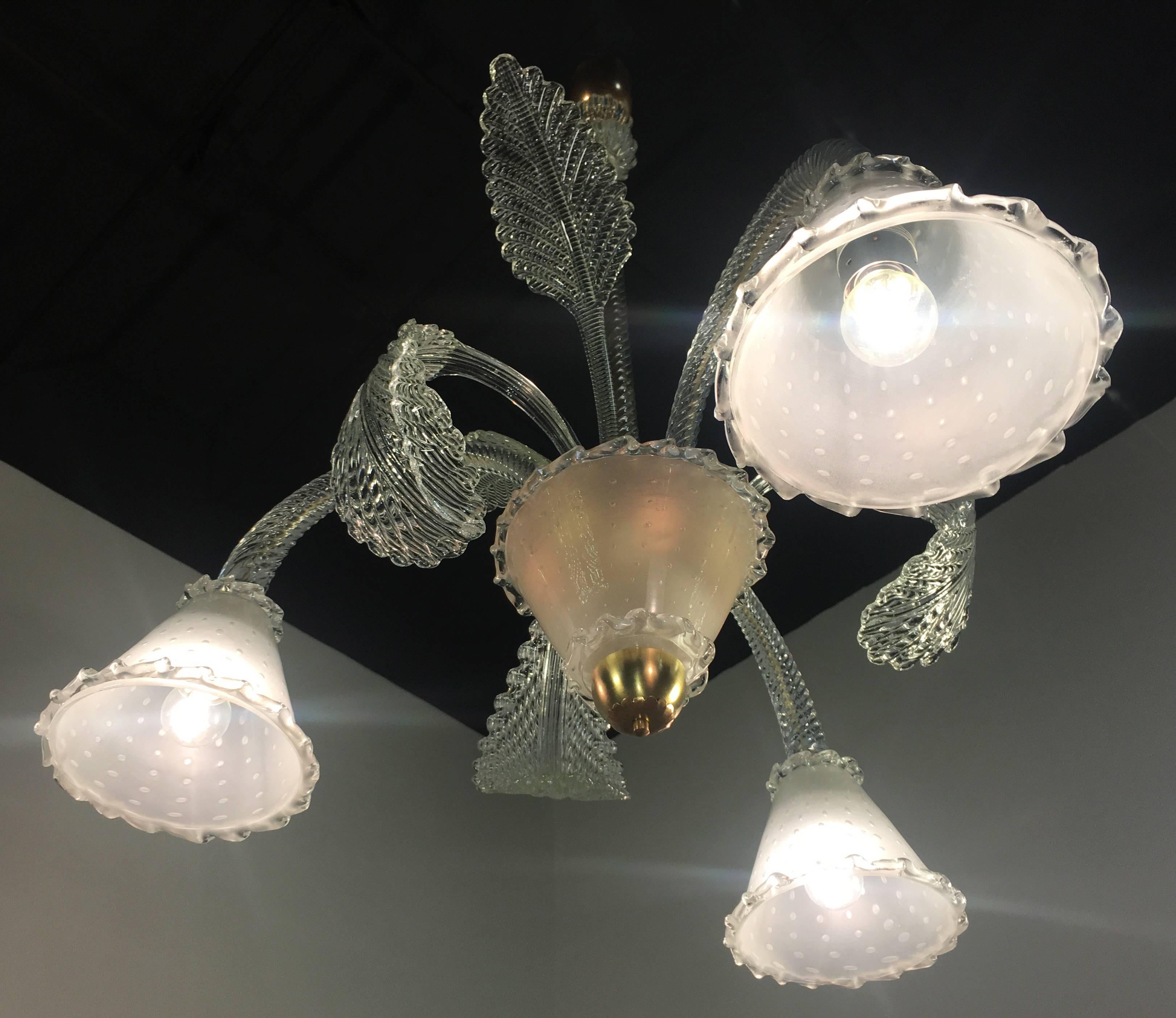 Araña de Barovier & Toso, Murano, años 40 en venta 4