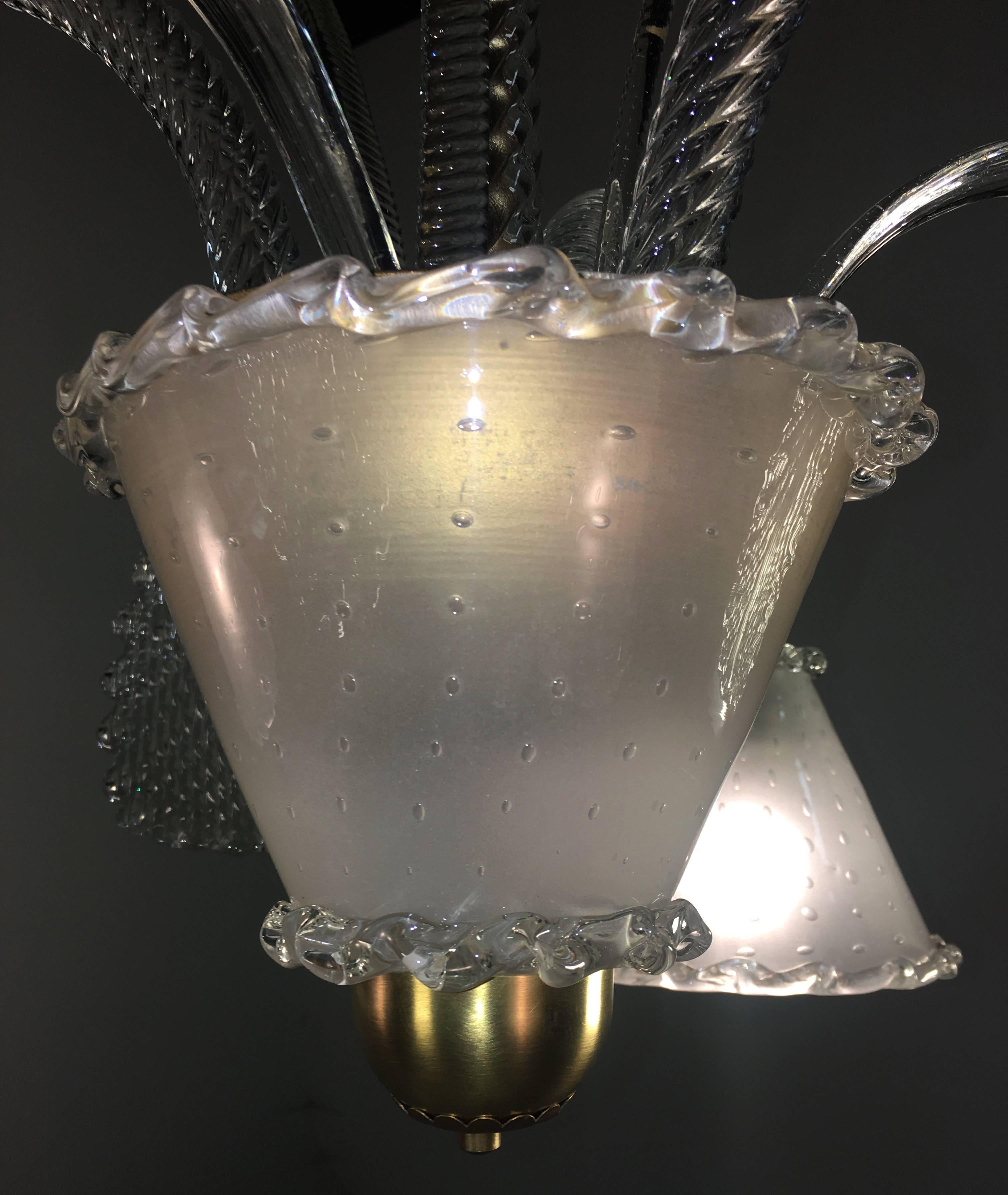 Araña de Barovier & Toso, Murano, años 40 en venta 5