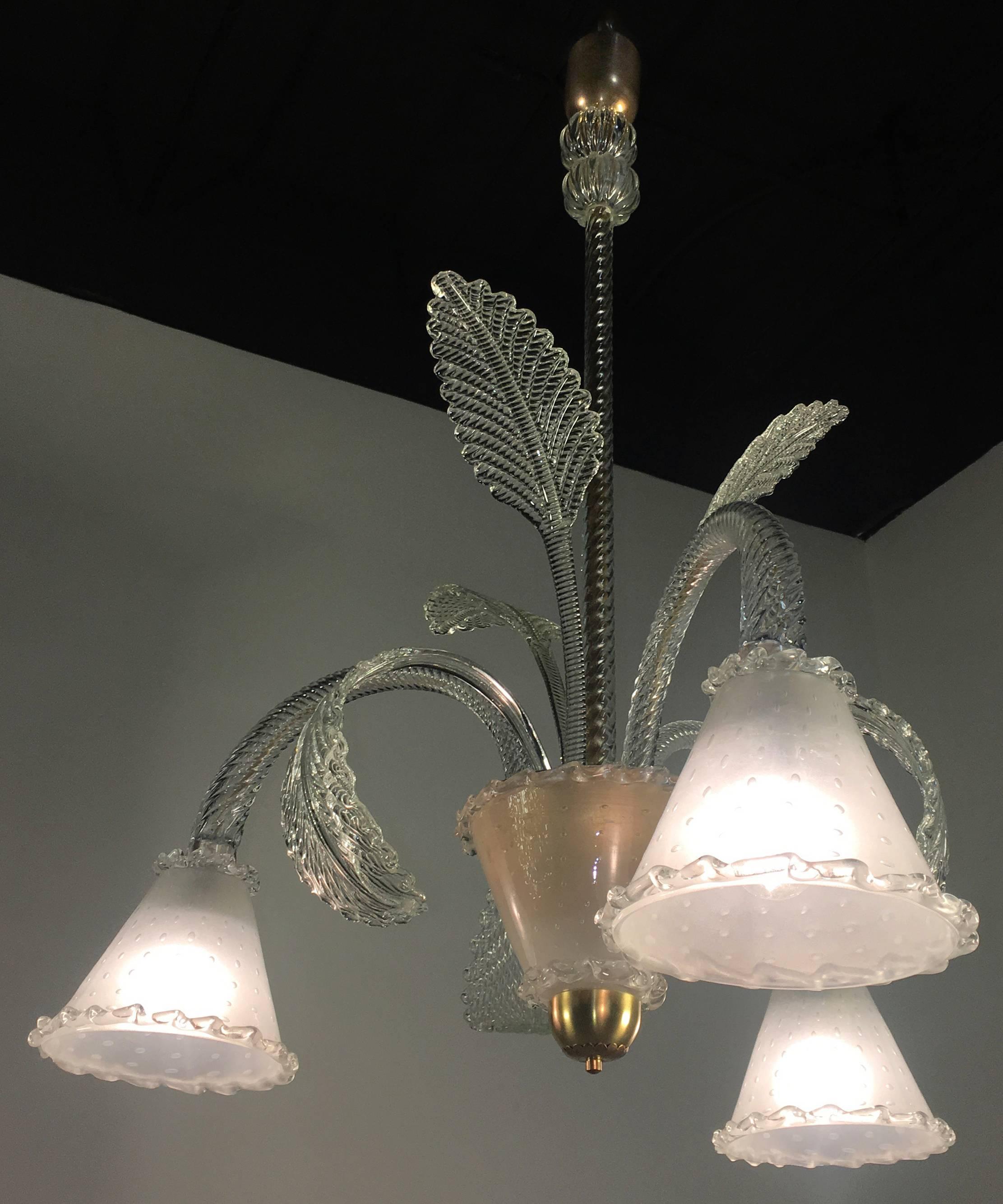 Araña de Barovier & Toso, Murano, años 40 en venta 6