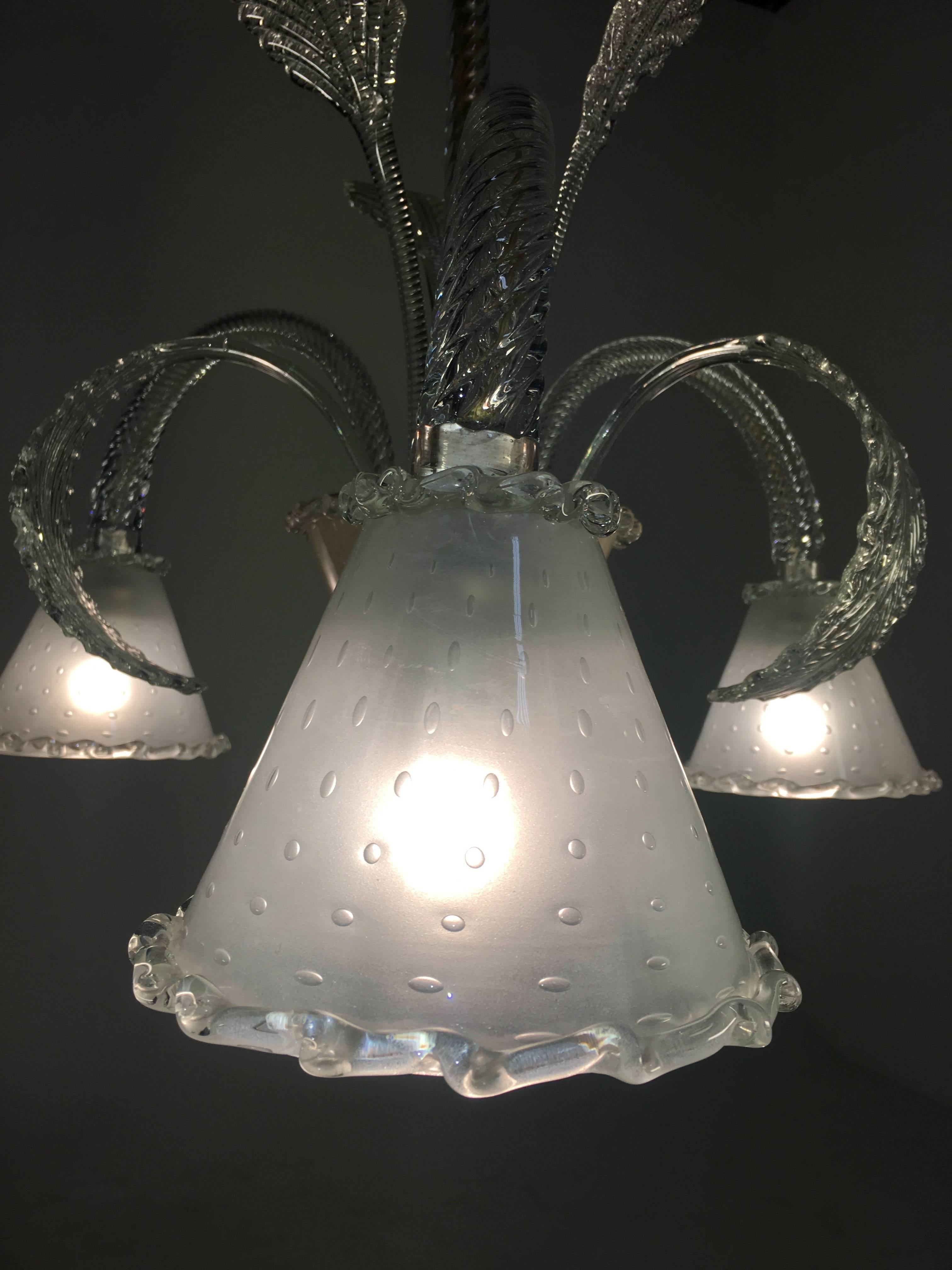 Araña de Barovier & Toso, Murano, años 40 en venta 11