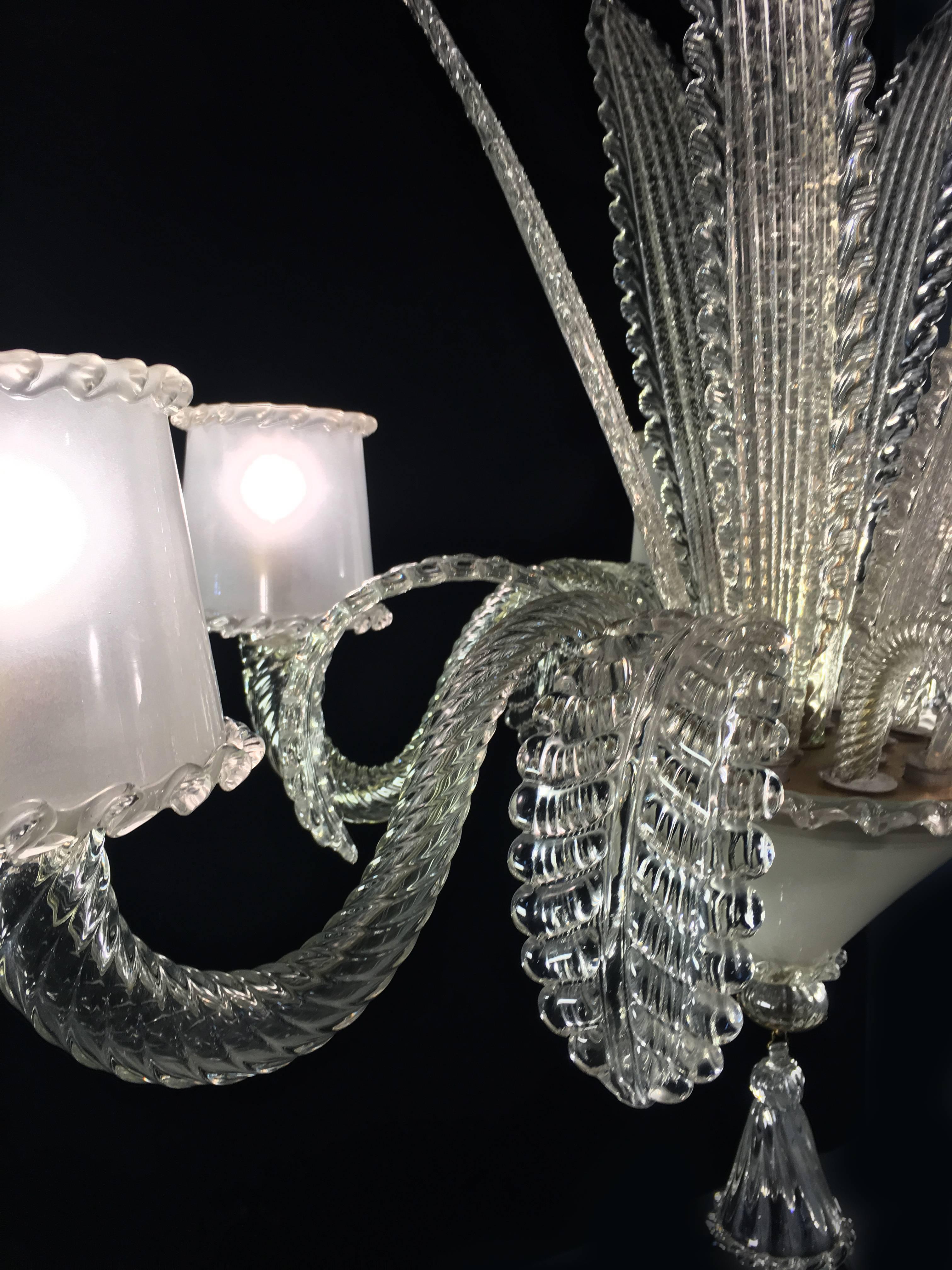 lampadario barovier e toso anni 40