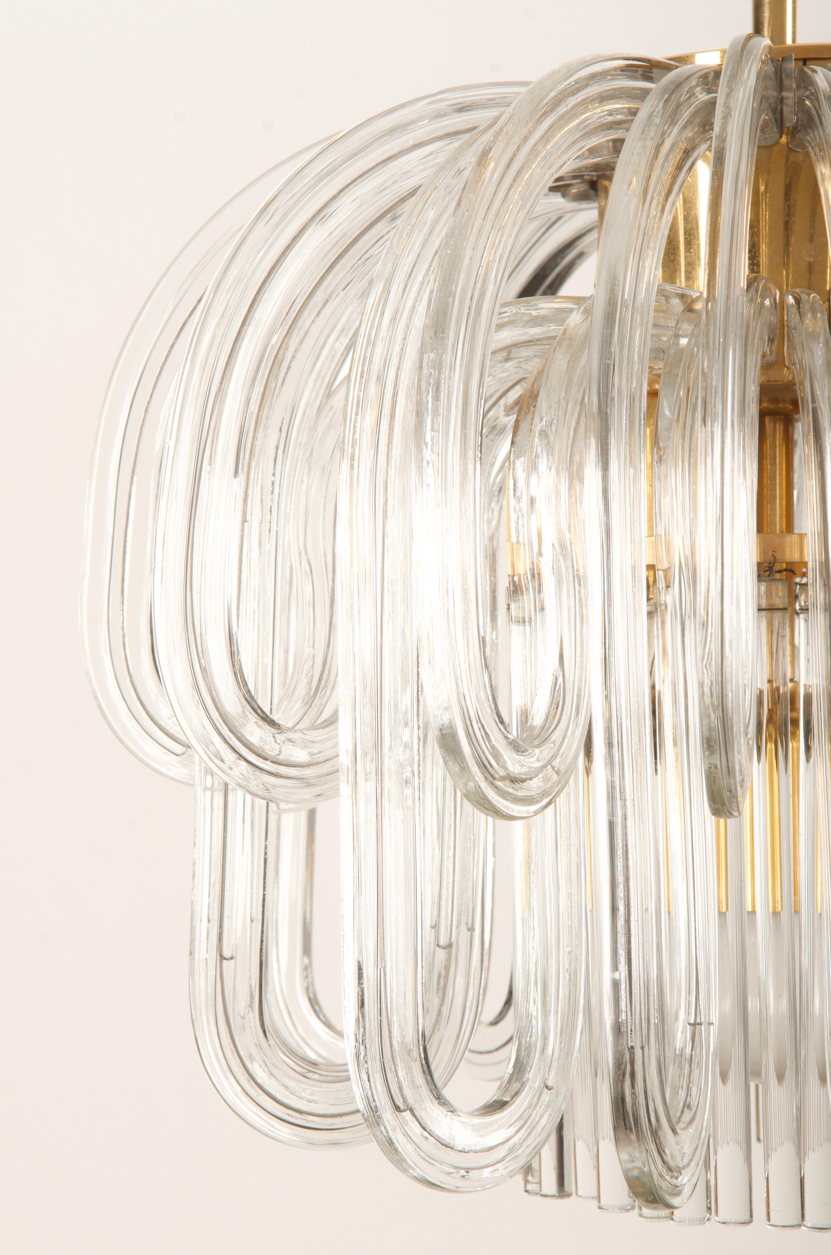 Chandelier by Cari Zalloni for Bakalowits & Söhne For Sale 7