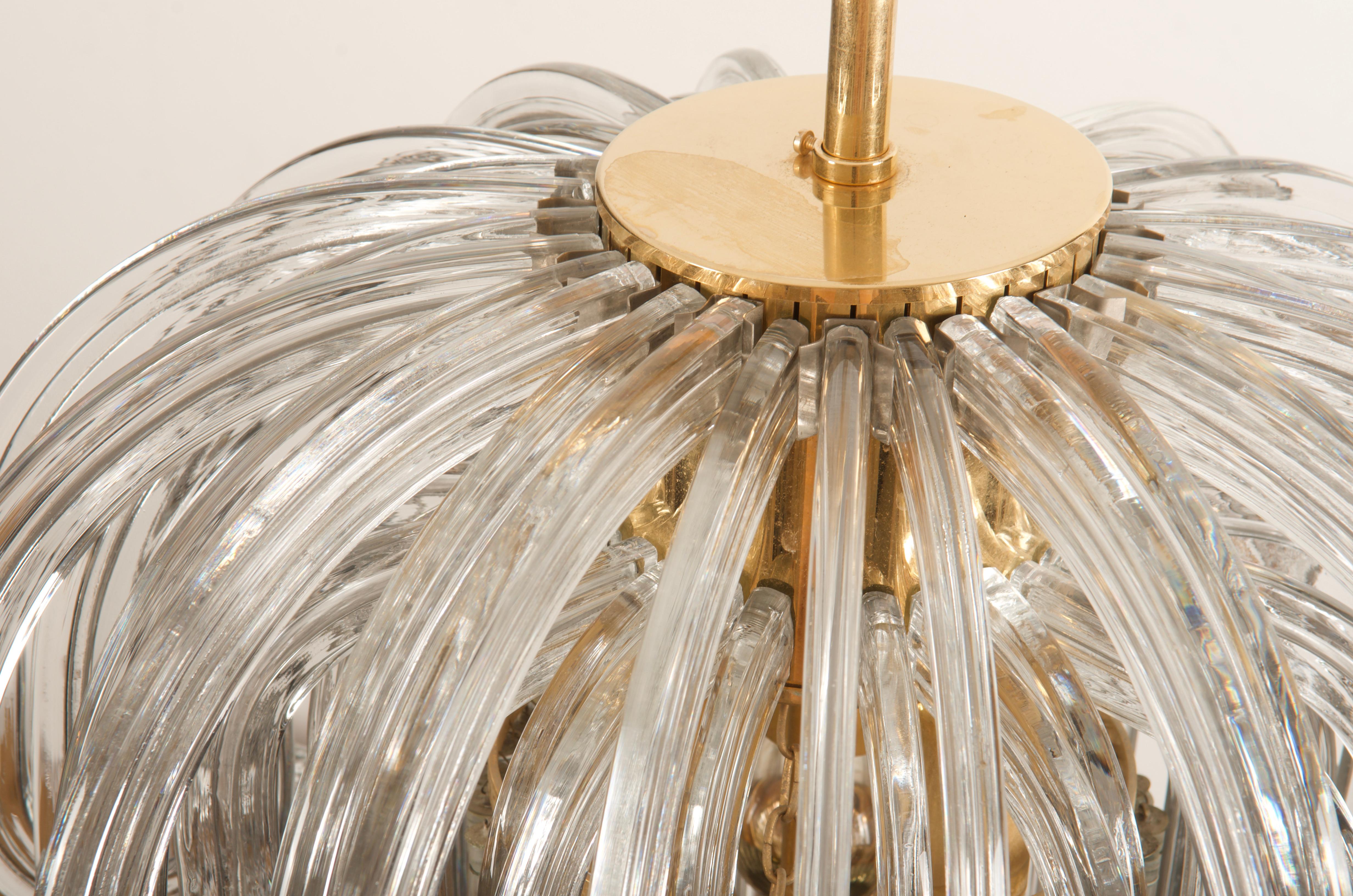 Chandelier by Cari Zalloni for Bakalowits & Söhne For Sale 2