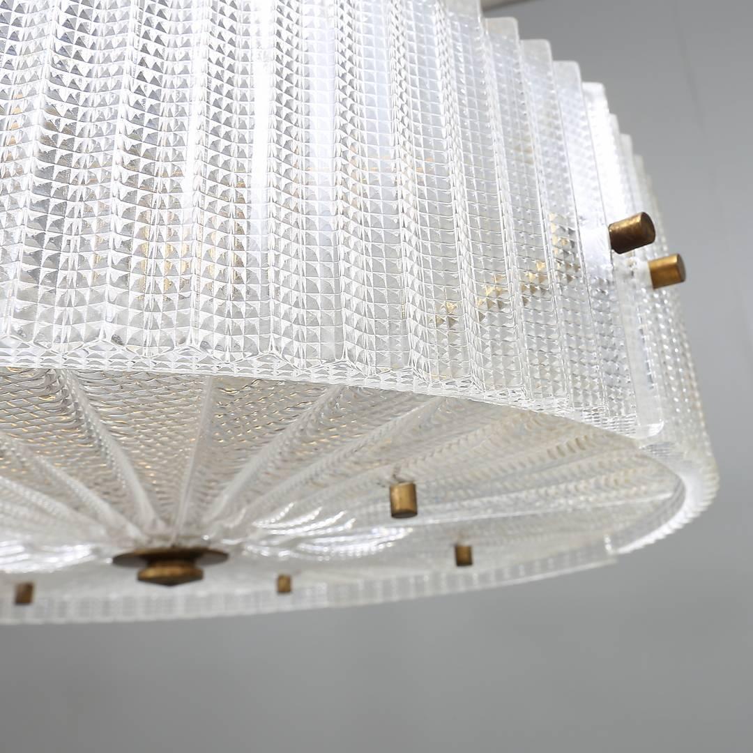Swedish Chandelier by Carl Fagerlund for Orrefors