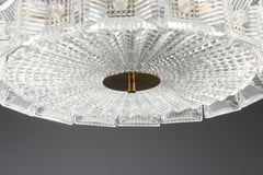 Kronleuchter von Carl Fagerlund für Orrefors Glassworks