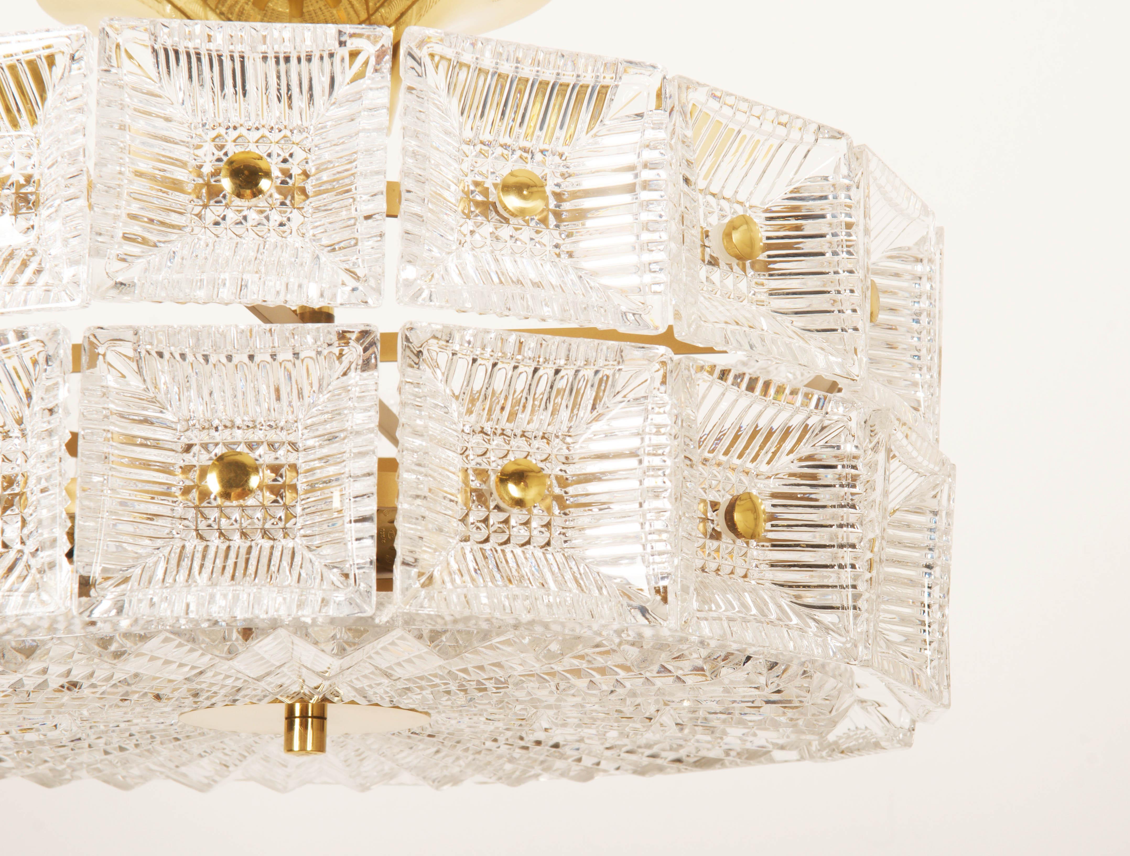 Lámpara de Carl Fagerlund para Orrefors Glassworks Escandinavo moderno en venta