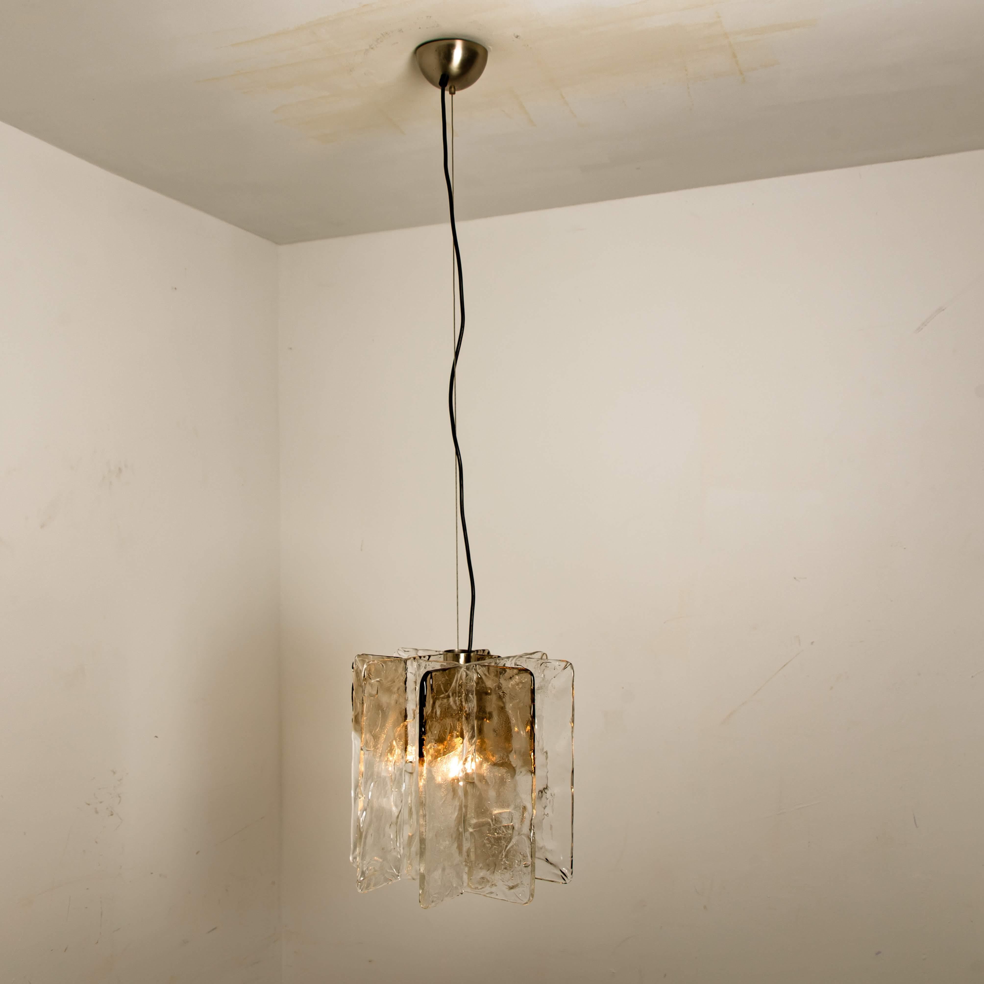 Chandelier by Carlo Nason for Mazzega, 1970s For Sale 6