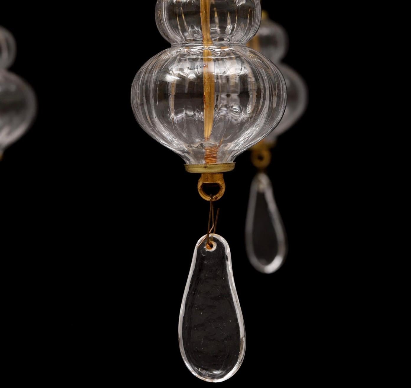 Wrought Iron Chandelier by Erik Hoglund for Boda For Sale