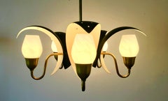 Chandelier by Fog & Mørup, Denmark, circa 1950