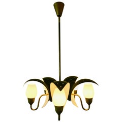 Chandelier by Fog & Mørup, Denmark, circa 1950