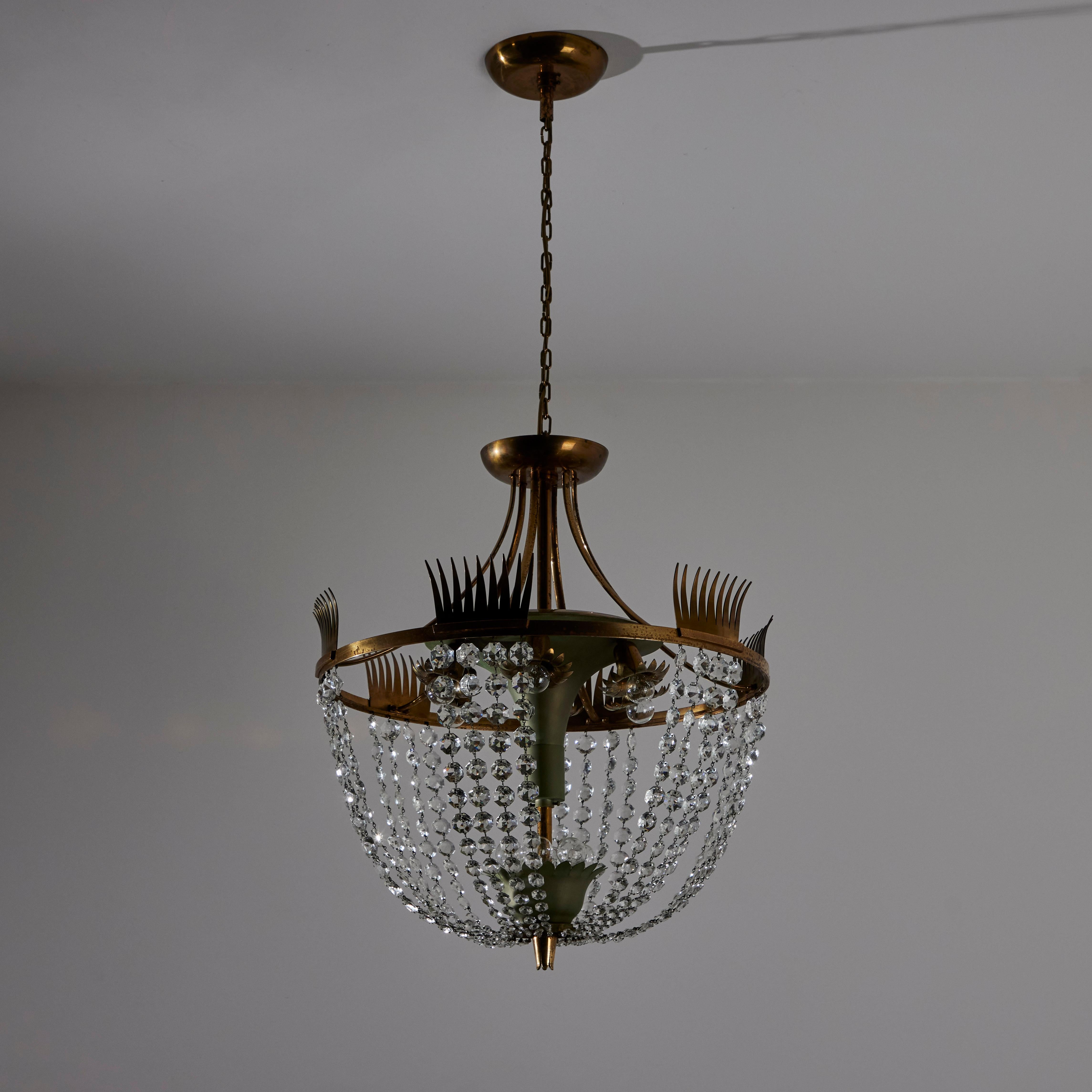 Chandelier by Pietro Chiesa for Fontana Arte 7