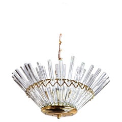 Chandelier by Gaetano Sciolari for Ligtholier, 1970s