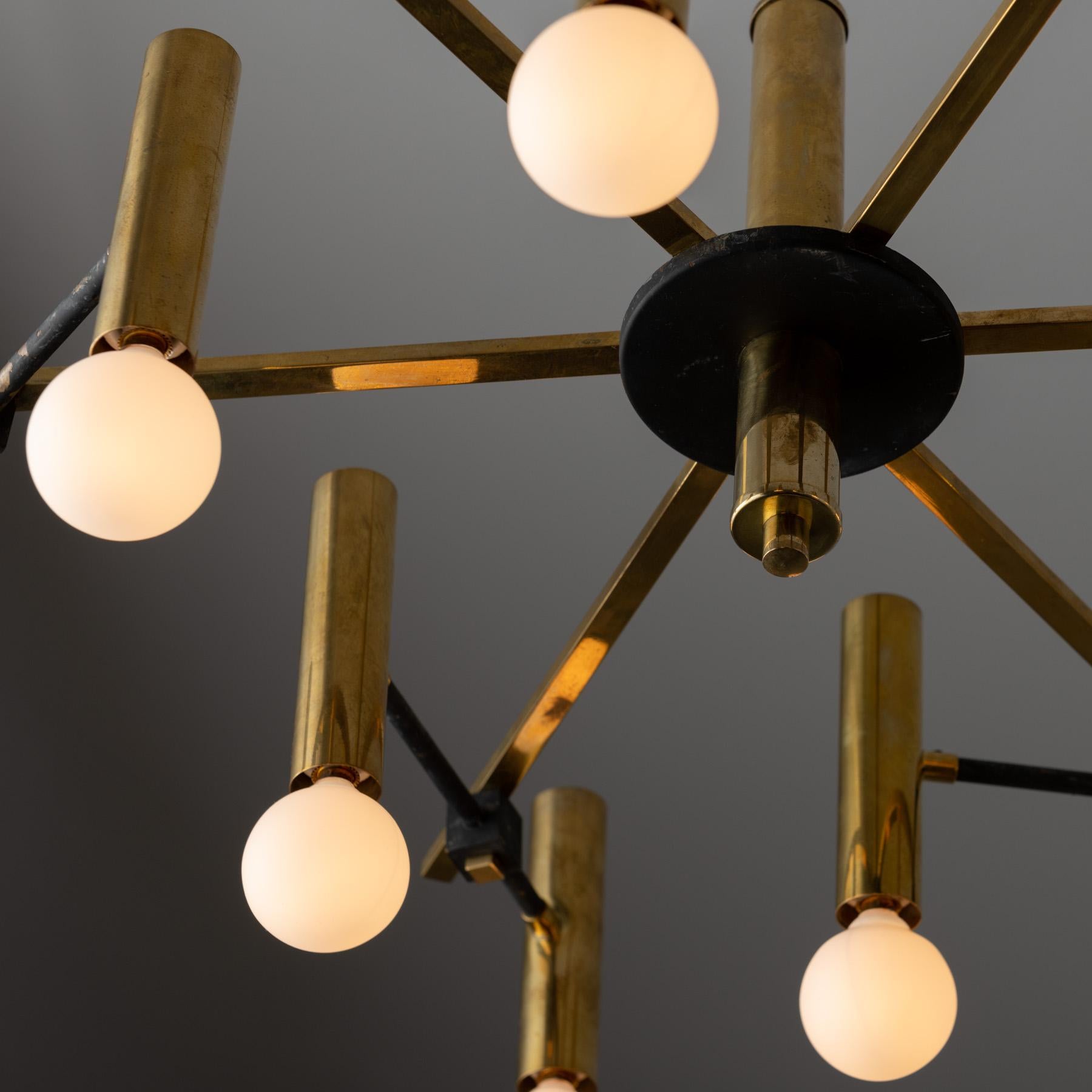 Chandelier by Gino Sarfatti for Arteluce In Good Condition In Los Angeles, CA
