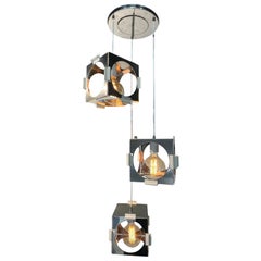 Retro Chandelier by Goffredo Reggini, 1970s